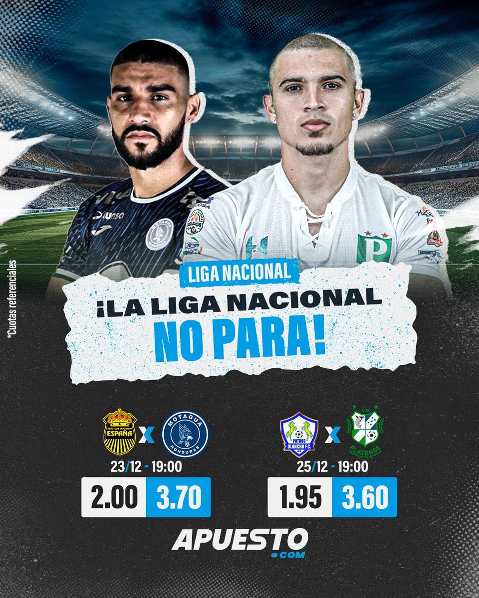 A ver a ver. Según el experto análisis de toditos ustedes. ¿Cómo quedan estos partidos? ⚽️🥅

¡Registrate en apuesto.com con el siguiente link! 

go.aff.latamaffpartners.com/eaxvecn9