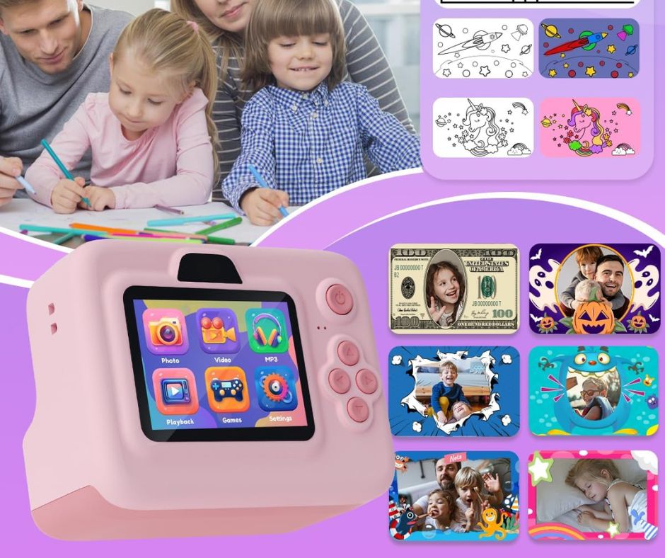 HomekitDecor's tweet image. Capture every magical moment!
The Kids Camera Instant Print lets kids snap, print, and share memories instantly—perfect for Christmas or birthday gifts for girls!

#kidscamera #instantprint #holidaygifts #birthdayfun