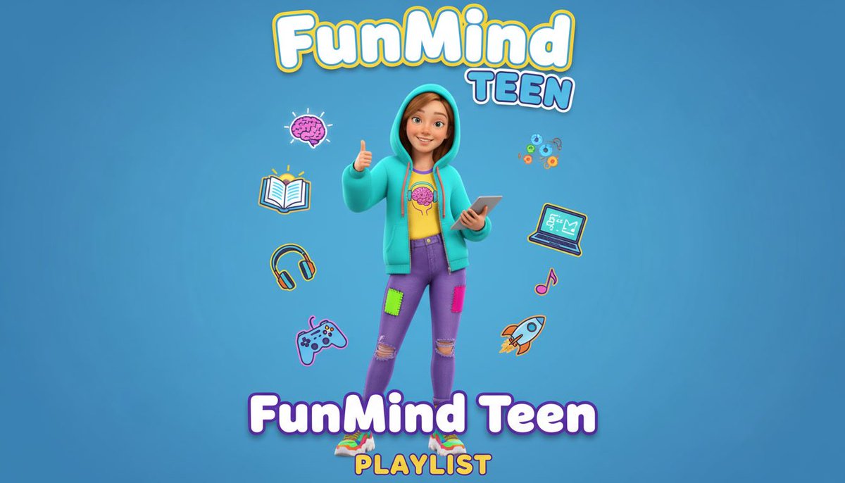 FunMind2000's tweet image. Videos educational and entertaining for kids and teens.
YouTube.com/@Finmind-2000
#fun #educational #education #kids #teens #entertaning #funmind #tiktok #youtube #x