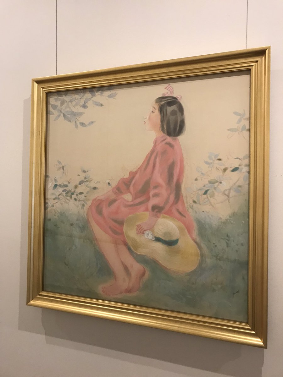 The Great DOMOTO 堂本印象の家族たち 京都府立堂本印象美術館。初公開の作品がたくさんあって見に行った甲斐があった。歌舞伎座蔵の婦女と卓子は美術館で初展示。印象は8人きょうだいで、兄は評論家と漆芸家、弟はマネージャーで妹たちは絵のモデルとして家族で独身を通した印象の創作を支えたと。