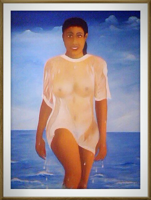GDesiral's tweet photo. Art of the Day! "La belle creole". Buy at: https://t.co/Xfh4y7HYlt https://t.co/X1WqfgYVKC
