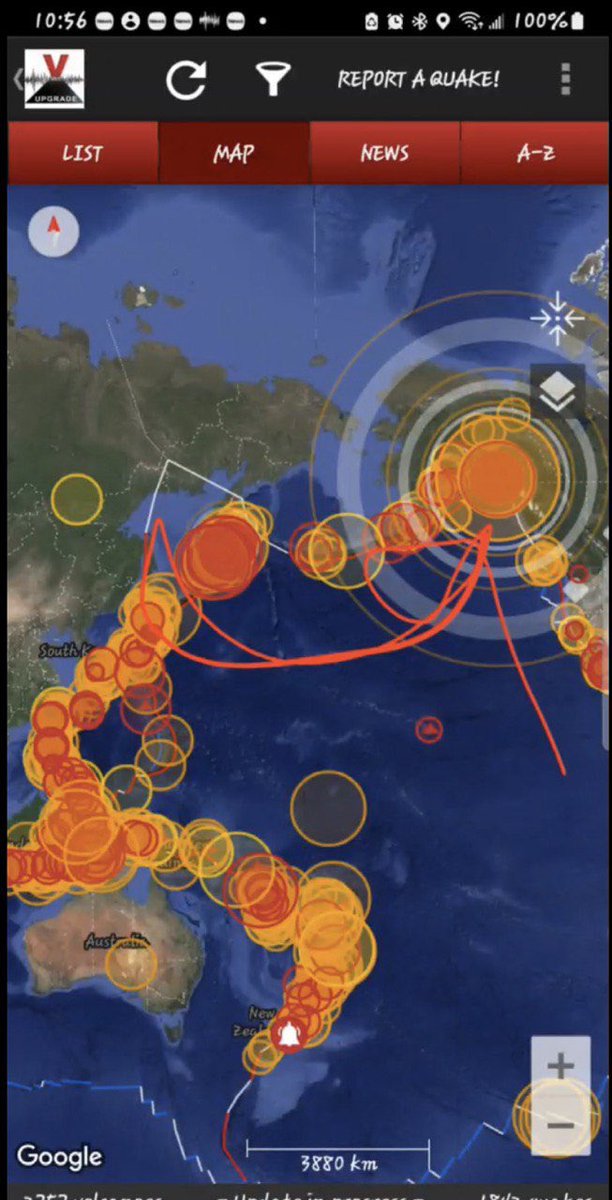 GilaJed7n's tweet image. 🇺🇸💥🇺🇸. Notice the dumbs being destroyed on the eastern side of Russia and down by Australia.  All come from the big hub from the two dumbs in Alaska.  🇺🇸💥🇺🇸. Open the video below and watch it about these dumbs that were used for trafficking. 🇺🇸💥🇺🇸👇👇