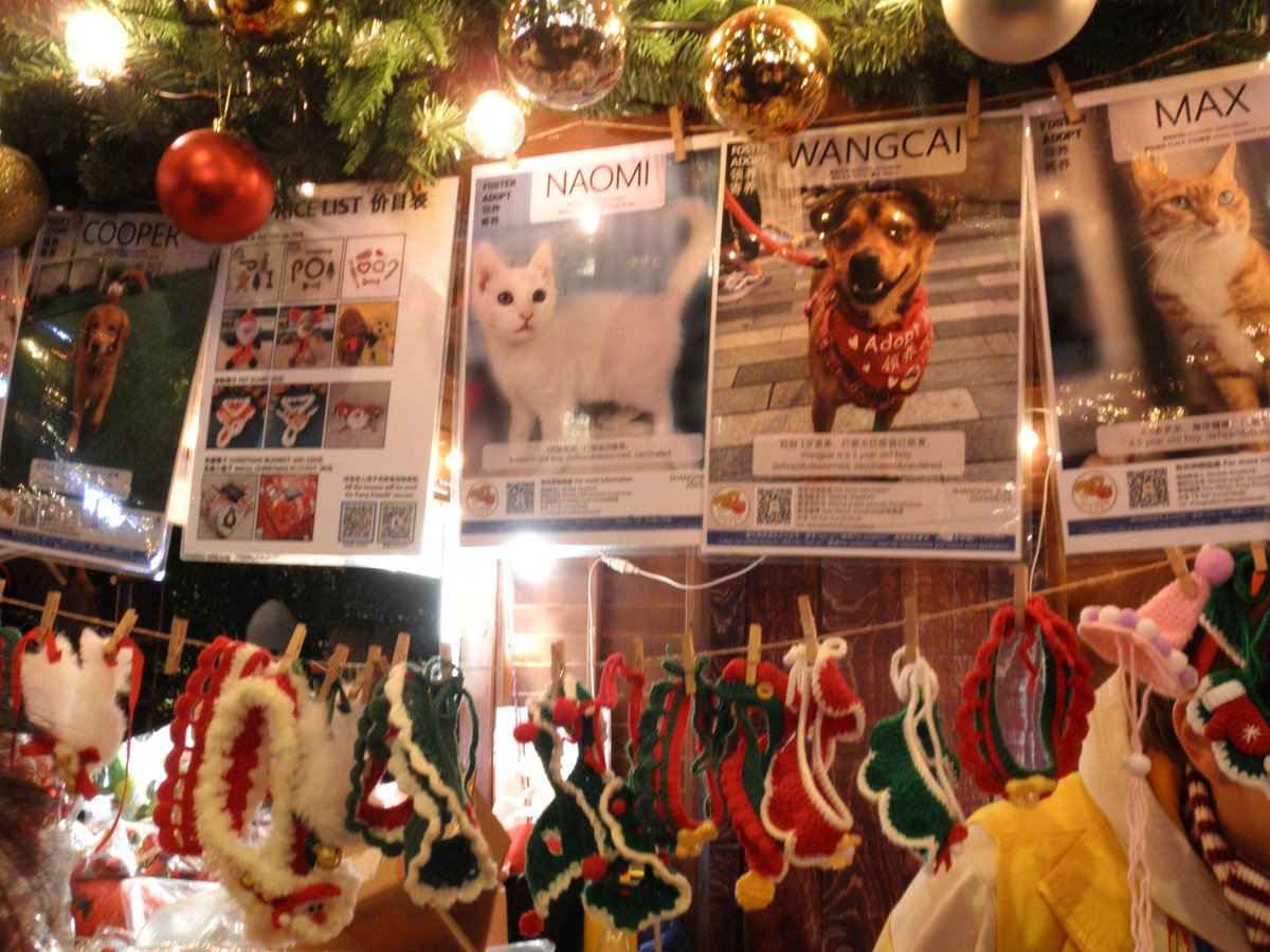 chamwy's tweet image. 크리스마스 다가오니까
상하이 크리스마스 마켓이 너무그리워😿
한달도 안지났지만..