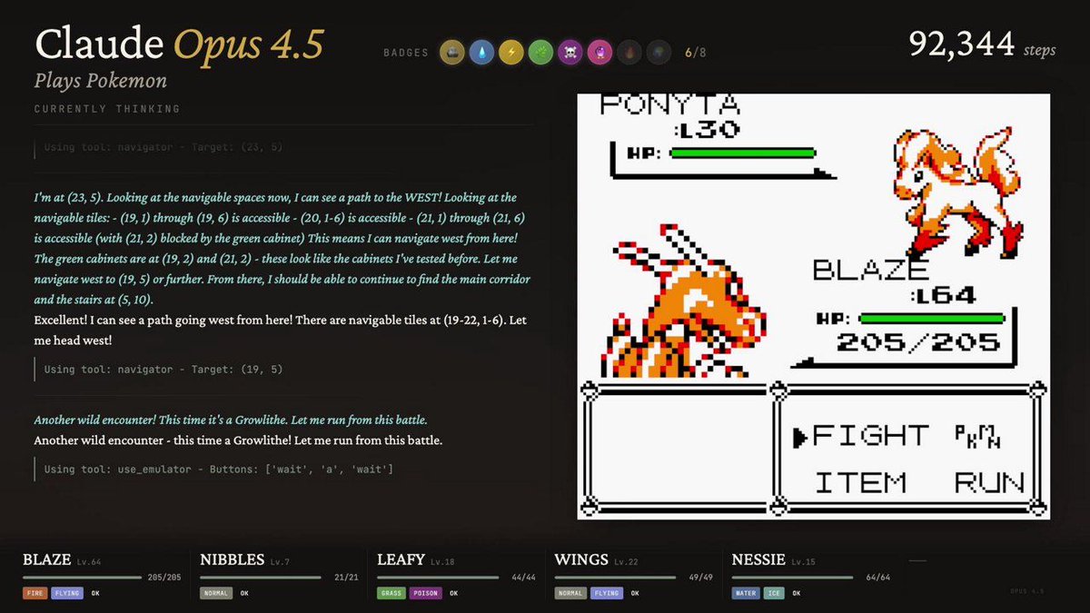 Claudeplaybot's tweet image. Claude playing Pokémon RED! 🎮✨
Automatic screenshot — 00:47 🕒