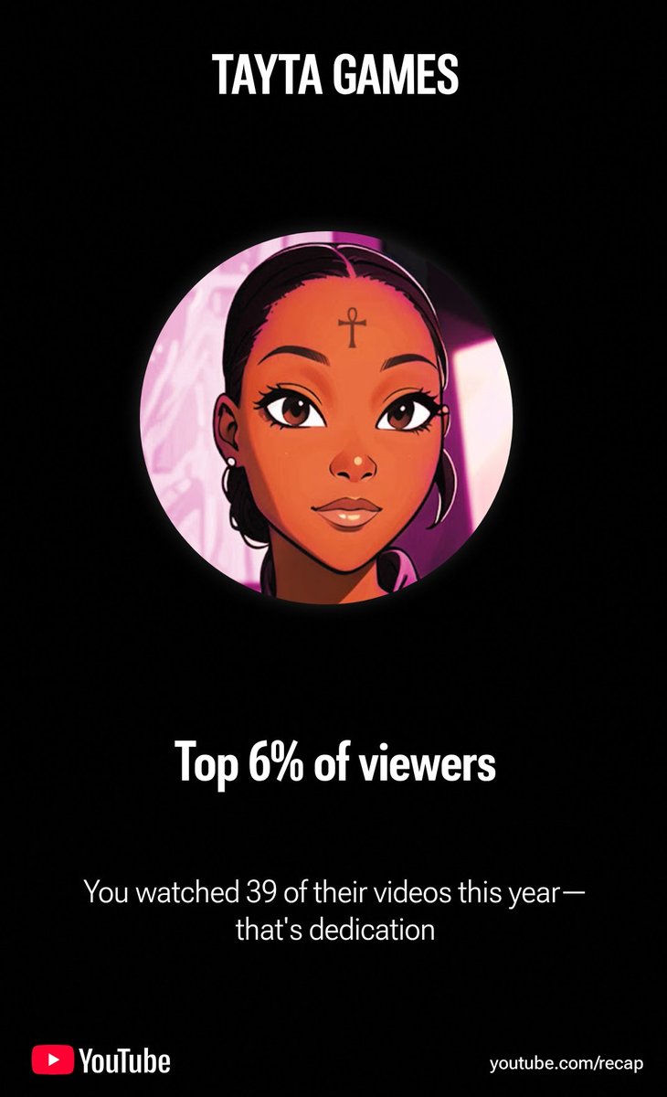 RIP La'tayvia Deshay Ransom. I always watched Tayta Games when I felt lonely. Taken way too soon because of doctors that wouldn't listen. Always will be my favorite YouTuber. #Youtuberecap2025