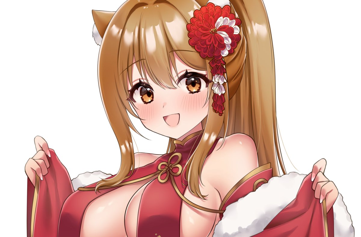 過去のお正月イラストのお顔をリメイク中🐟✨ 