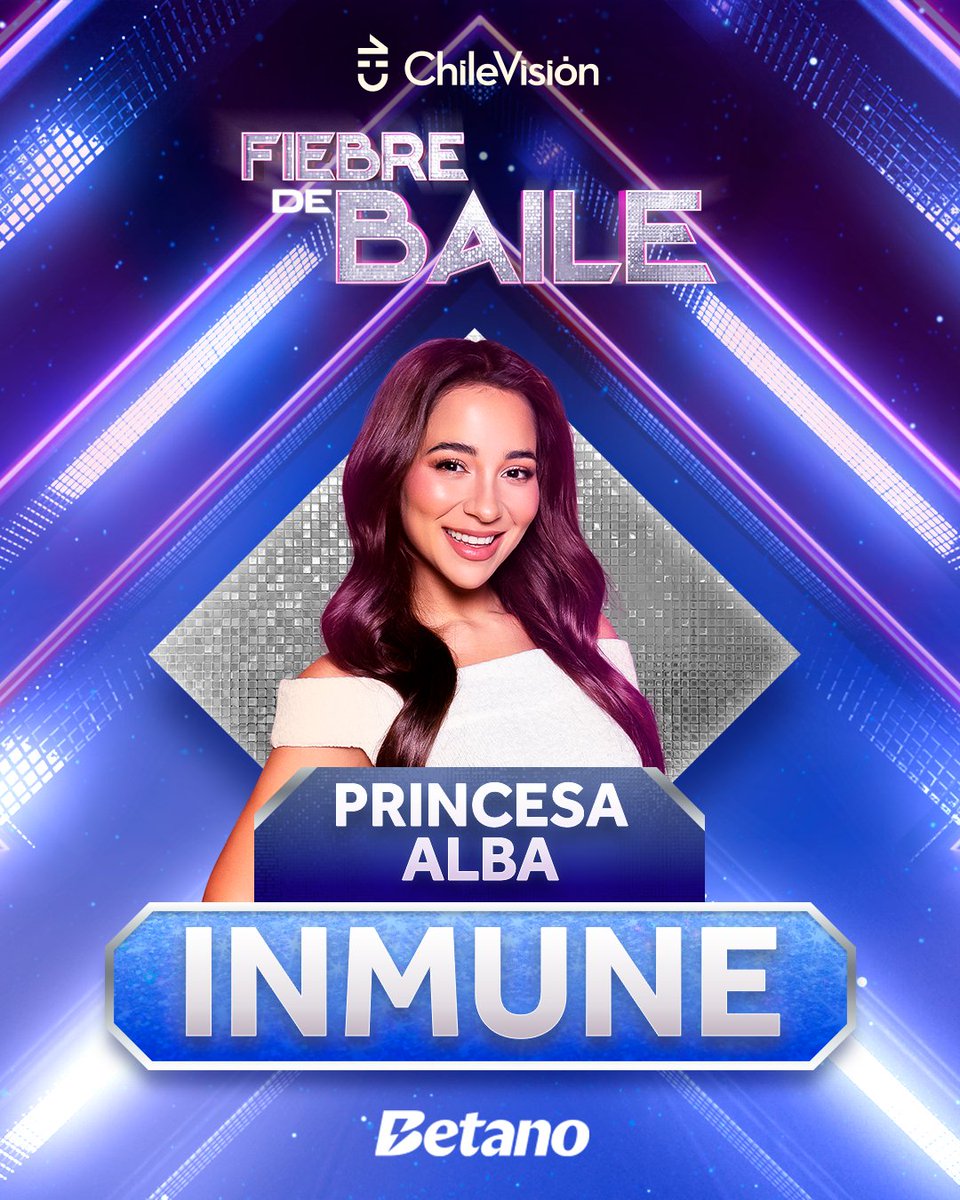 chilevision's tweet image. ¡LA ÚLTIMA INMUNE DEL AÑO! 🔥

Princesa Alba se transformó por tercera vez en la inmune de la semana y aseguró su permanencia por una semana más en #FiebreDeBaileCHV donde consiguió 35 puntos por parte del jurado 🪩

La cantante se robó la pista de baile con su interpretación de…