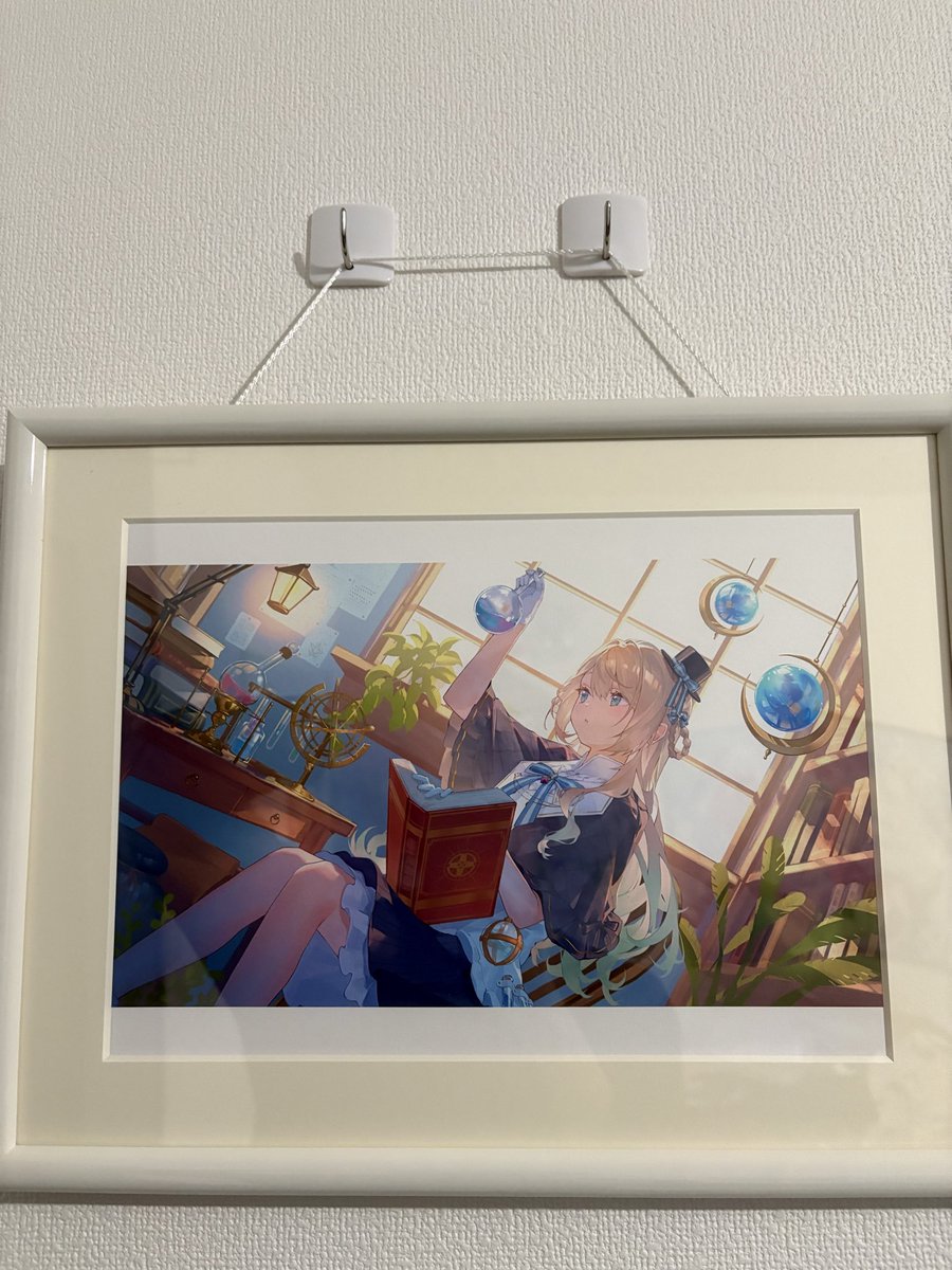 ミリ様の複製原画(プリモアート)届いた！！ めっちゃ綺麗で最高に