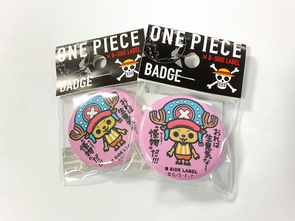 ワンピース　缶バッジ　初期　チョッパー ワンピース チョッパー 缶バッジ 初期 激レア - メルカリ