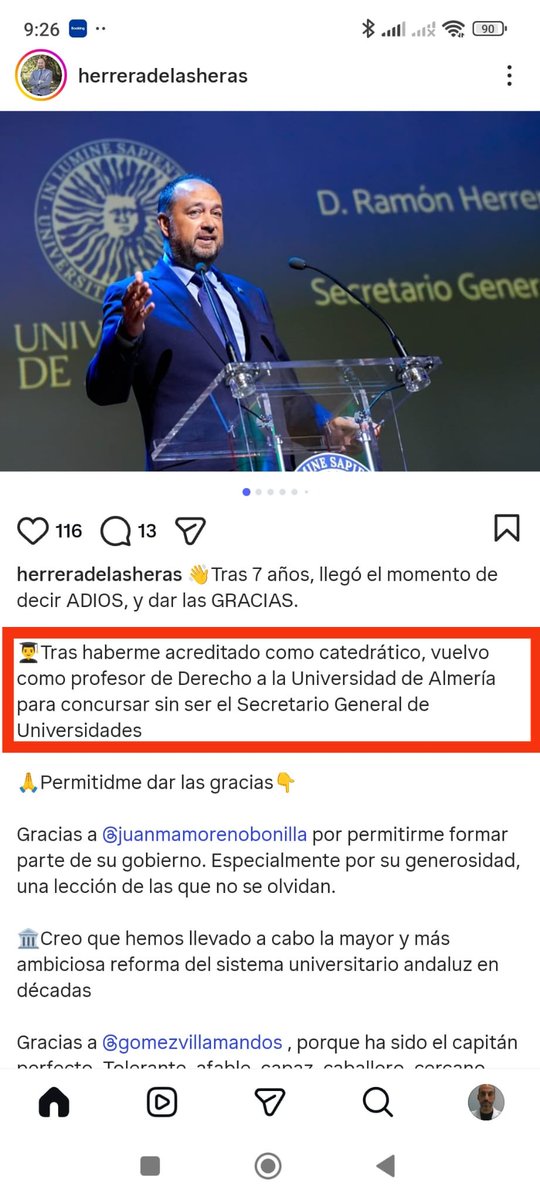 Muchos acreditados de la ⁦<a href="/InfoUMA/">Universidad de Málaga</a>⁩ llevan más de un año esperando tras su acreditación por la ⁦<a href="/ANECAinfo/">ANECA</a>⁩ y aún les queda mucho que esperar. Otros de otras universidades andaluzas lo “consiguen” en un par de meses ⁦<a href="/colectivoacuma/">acuma</a>⁩ ¿os parece justo?