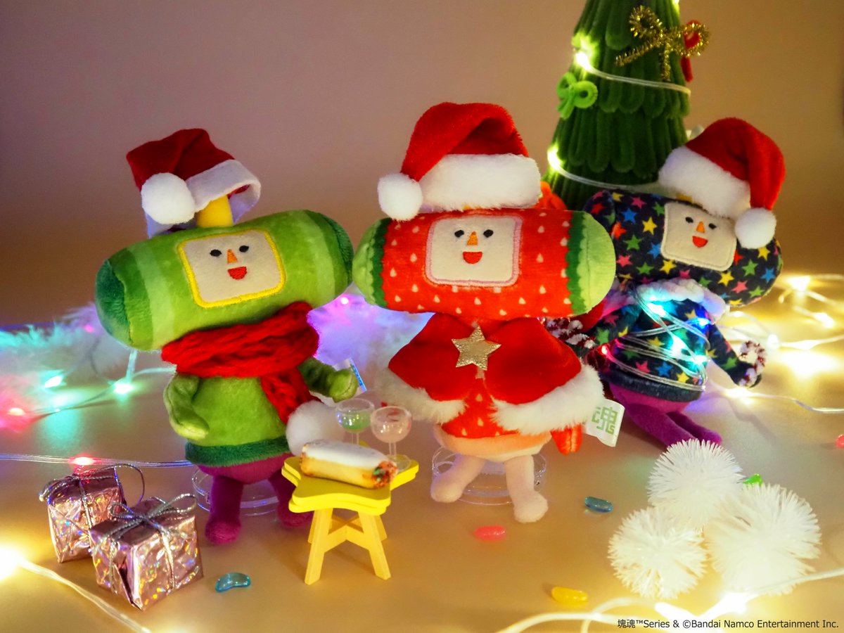 katamariseries's tweet image. 🎄HAPPY HOLIDAYS🎁

メイツたちもパーティーをたのしんでいる様子🍰

#塊魂 #katamari
