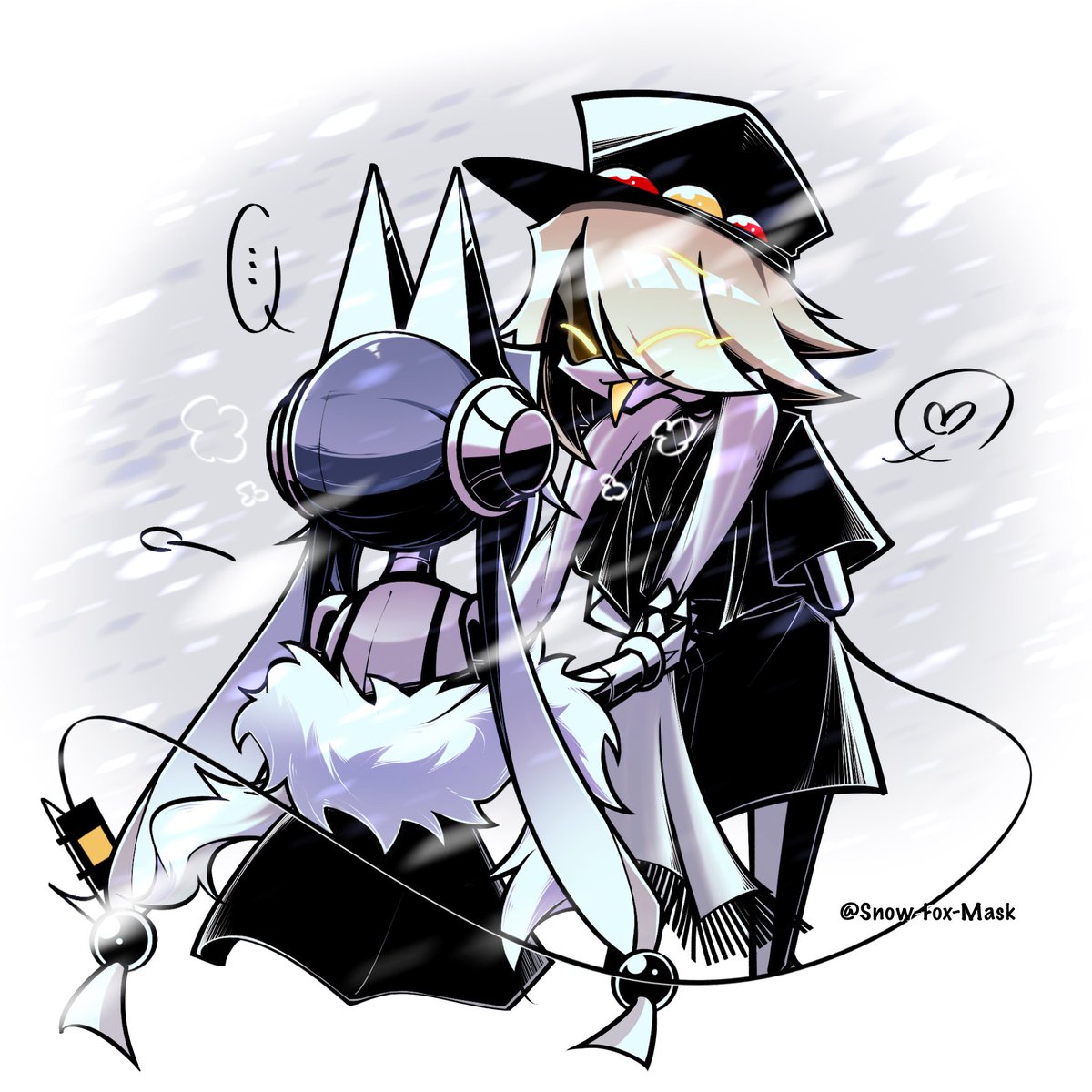 Exchange scarves

#murderdrones 
#murderdronesoc