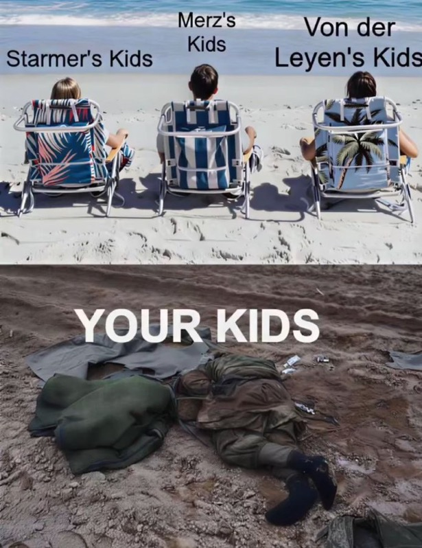 Your kids get to go, but theirs don't.  

They have said as much...