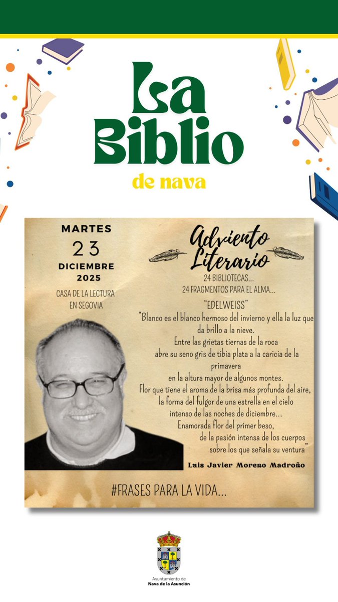 🗓️ 23 de diciembre... Luis Javier Moreno Madroño dijo: