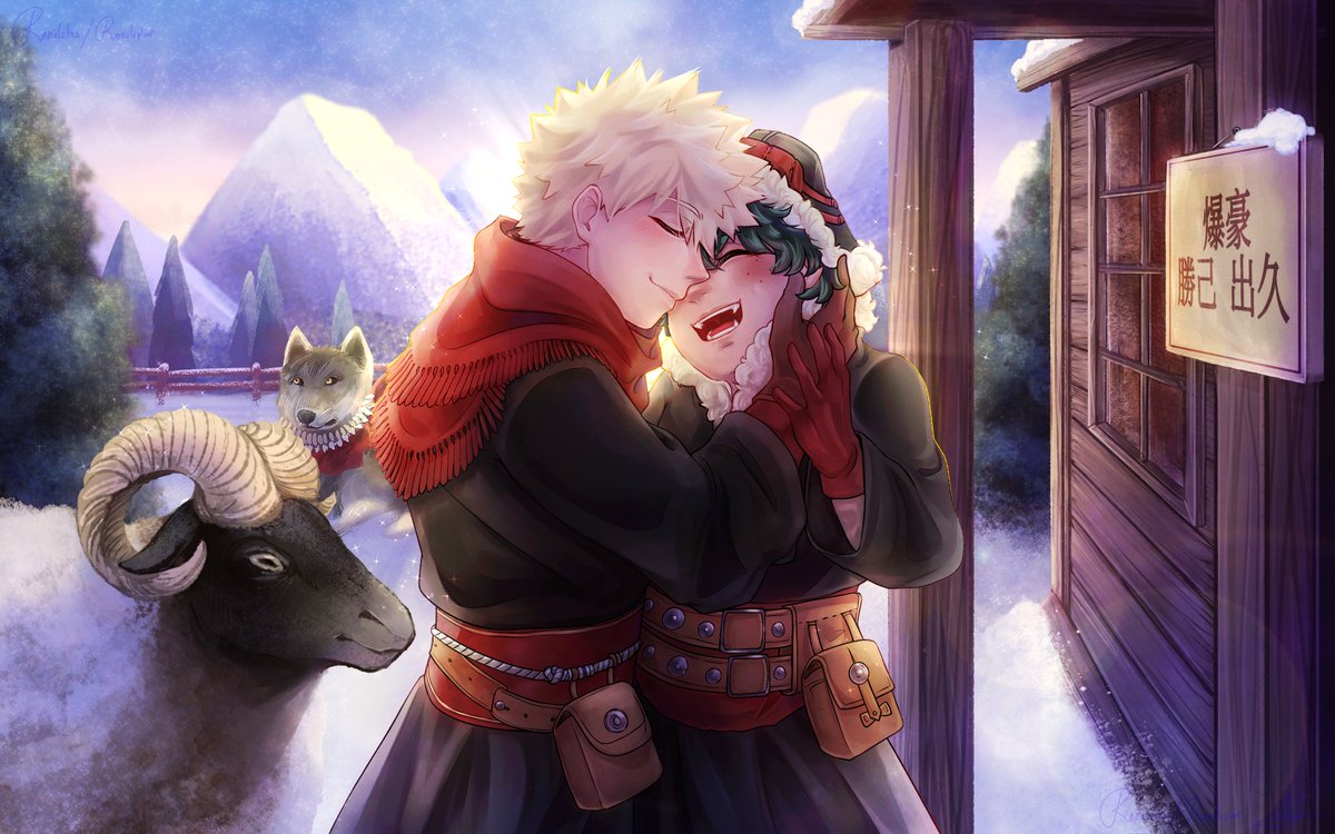 ❄️ Love in winter! ❄️ 

My piece for the <a href="/bkdkreverse2025/">BKDK WINTER AU: Reverse Bang 2025</a>! Please check out my partner (<a href="/Salvadorethefox/">🔞Salvadore🔞</a>) work written for it! Happy holidays, y'all! #bkdk #ktdk