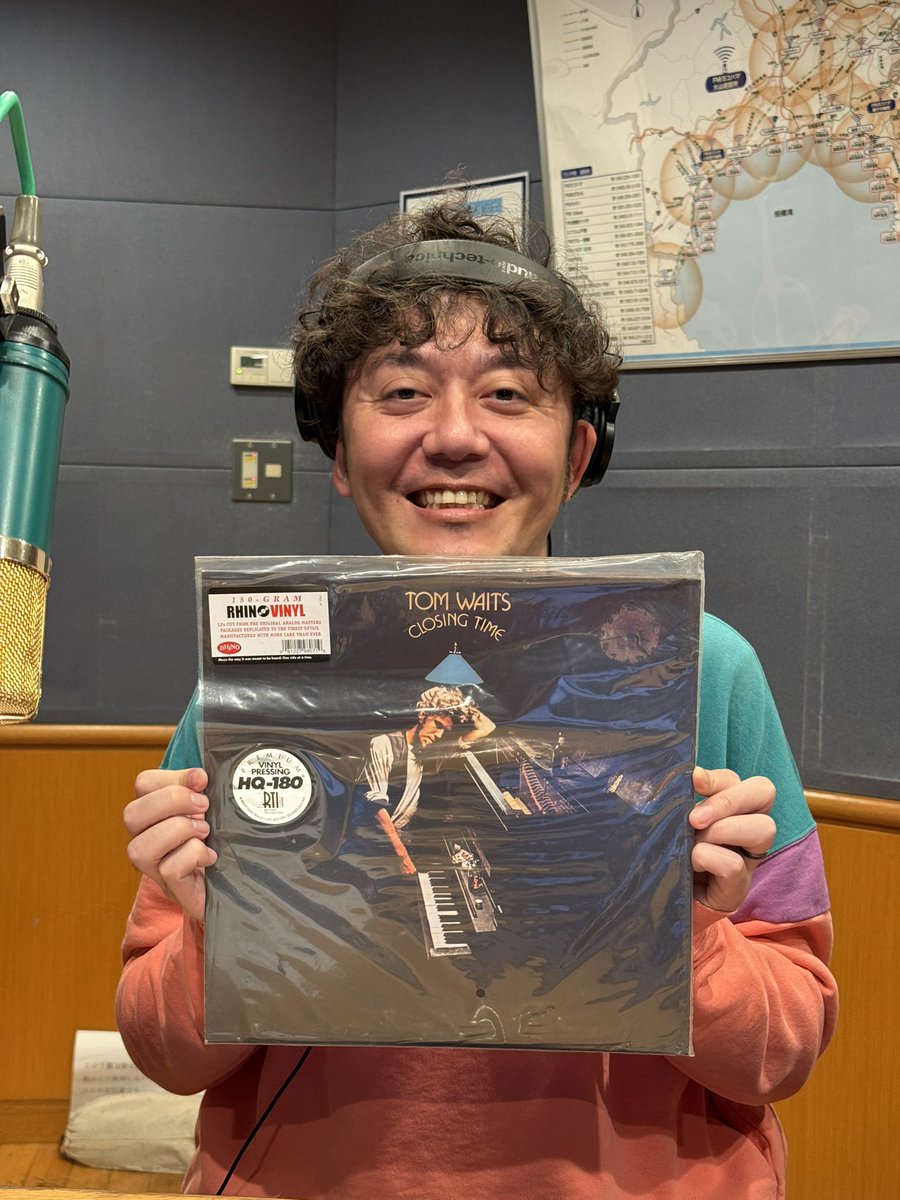 優勝記念セール賞品のトム・ウェイツ「クロージング・タイム」の