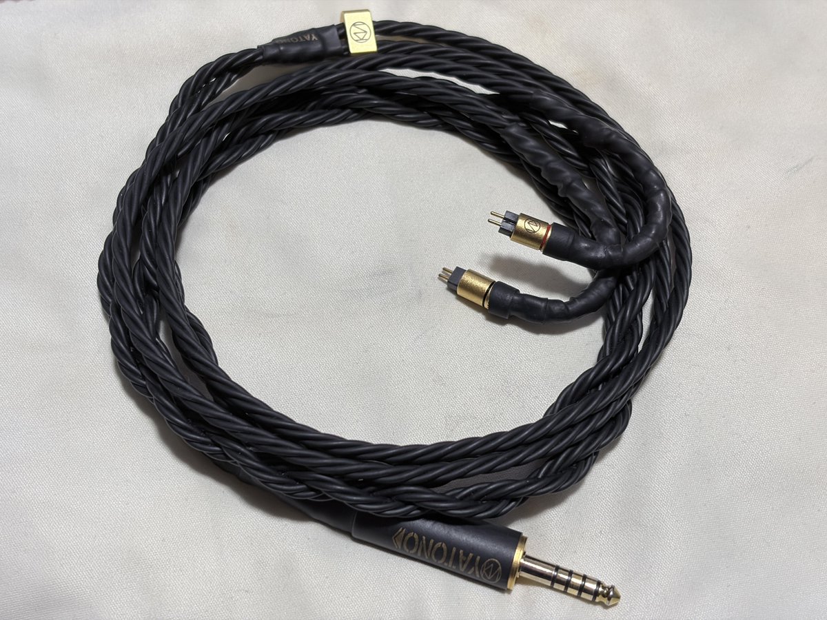 NotoriousArupon's tweet image. 【ゆるぼ】
Brise Audio YATONO 8wire Ultimate 2pin-4.4mm

送料込み 185,000円 (銀行振込)

本体のみ
目立つ傷や汚れ無し

ご興味ある方はDMをお願いいたします🙇‍♂️