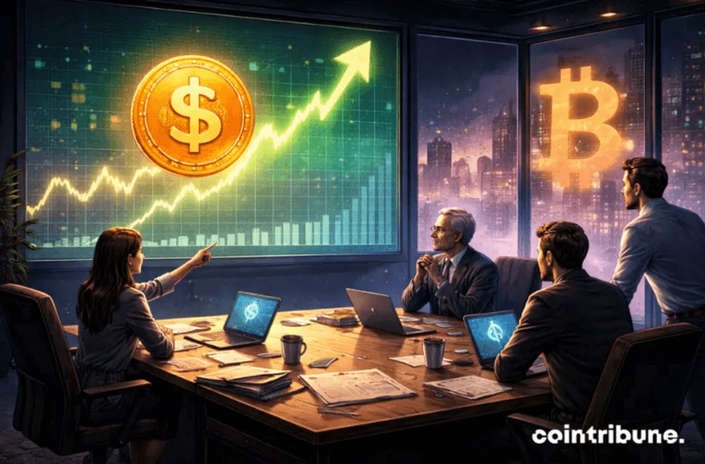Strategy Makes A Crucial Move To Secure Its Future  In an unstable crypto market, Strategy, one of the largest holders of $BTC , raised $747.8 million by selling shares, while suspending its BTC purchases...

cointribune.com/profil/?refCod…