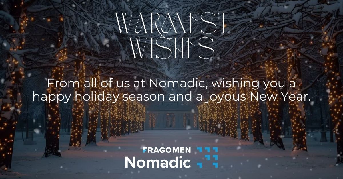 nomadicvisas's tweet photo. As the holidays approach, we extend gratitude to our valued clients, trusted partners and suppliers, and dedicated colleagues around the world. Thank you for being part of the #GoNomadic community in 2025. From all of us, we wish you peace, joy and reflection this holiday season. https://t.co/HfKcEYNW2K