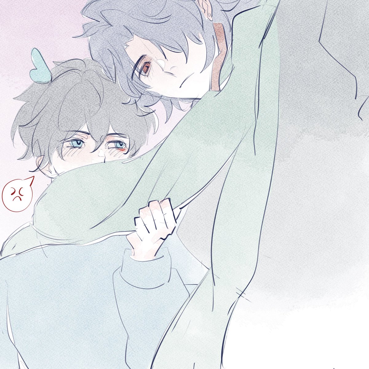 07Lantern14's tweet image. 圣诞当天我会画一张这个的q版嘿嘿，先摸个鱼预告一下（？
 #renheng  #刃丹