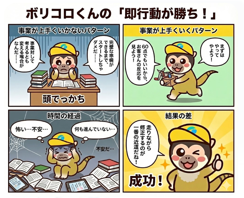 junchan_sim's tweet image. 「フットワークの軽い人」はガチで人生変わる。人生が「上手くいく人・いかない人」の差がここに集約してる↓