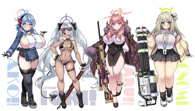 冬コミブルアカ新作グッズ! リアル頭身アクリルスタンドにノノミを追加 完売してたアルとイオリも追加で補充して冬コミ現地に持っていきます(メロンブックス委託もあります) #ブルアカ