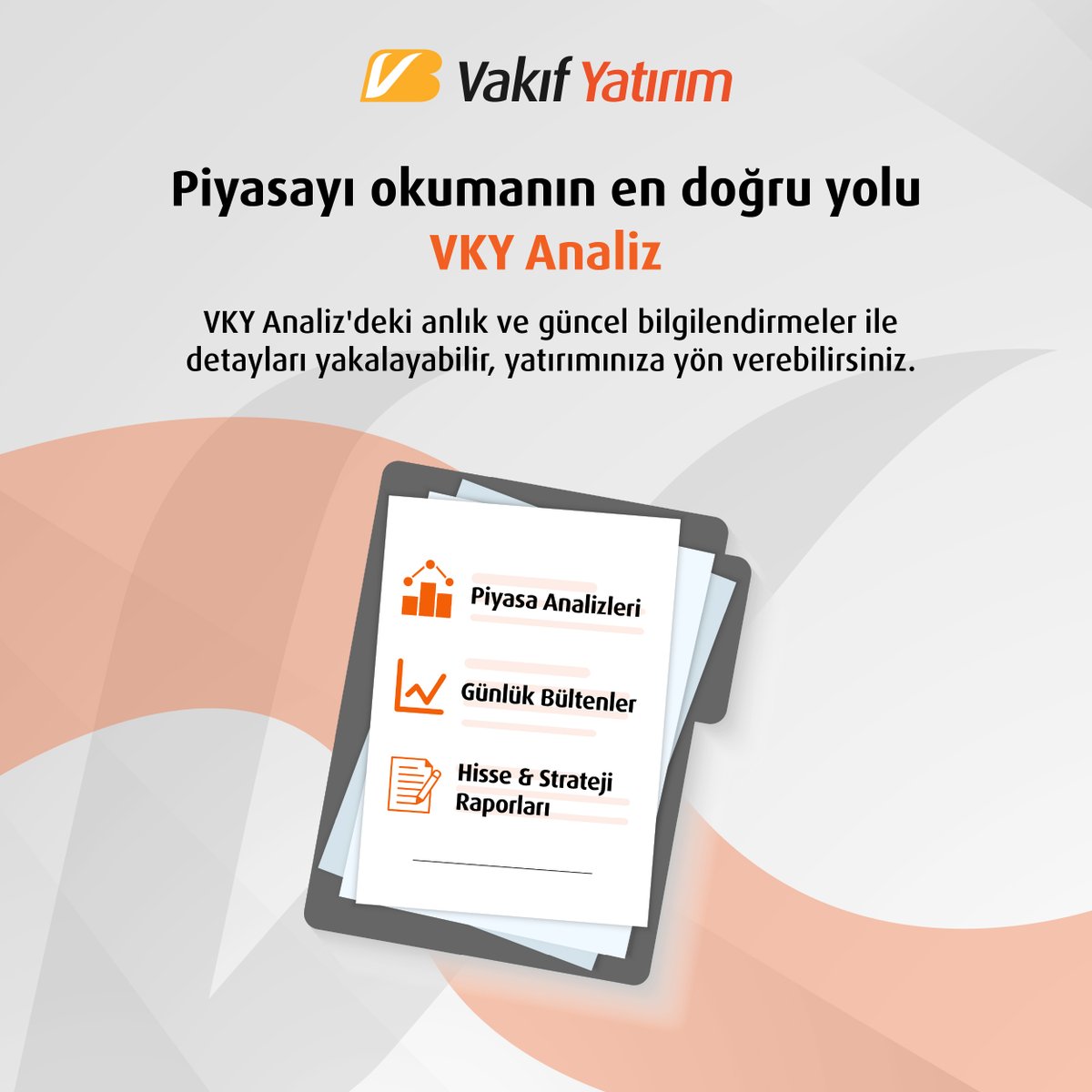 Piyasayı okumanın en doğru yolu.

#VakıfYatırım #PiyasaAnalizi