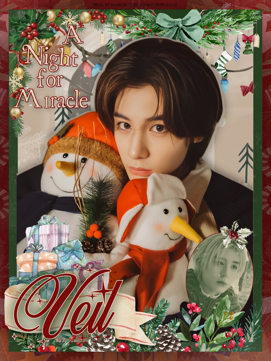 ㅤ
ㅤ
    〈   CHRISTMAS   SPECIAL    with   VEIL!   〉 
    Within  the  fabrics   of the season, there 
    lies  a   magic    that     peculiarly   lingers.
    Watch the  chaos  bloom  with  oddities!
ㅤ
ㅤ