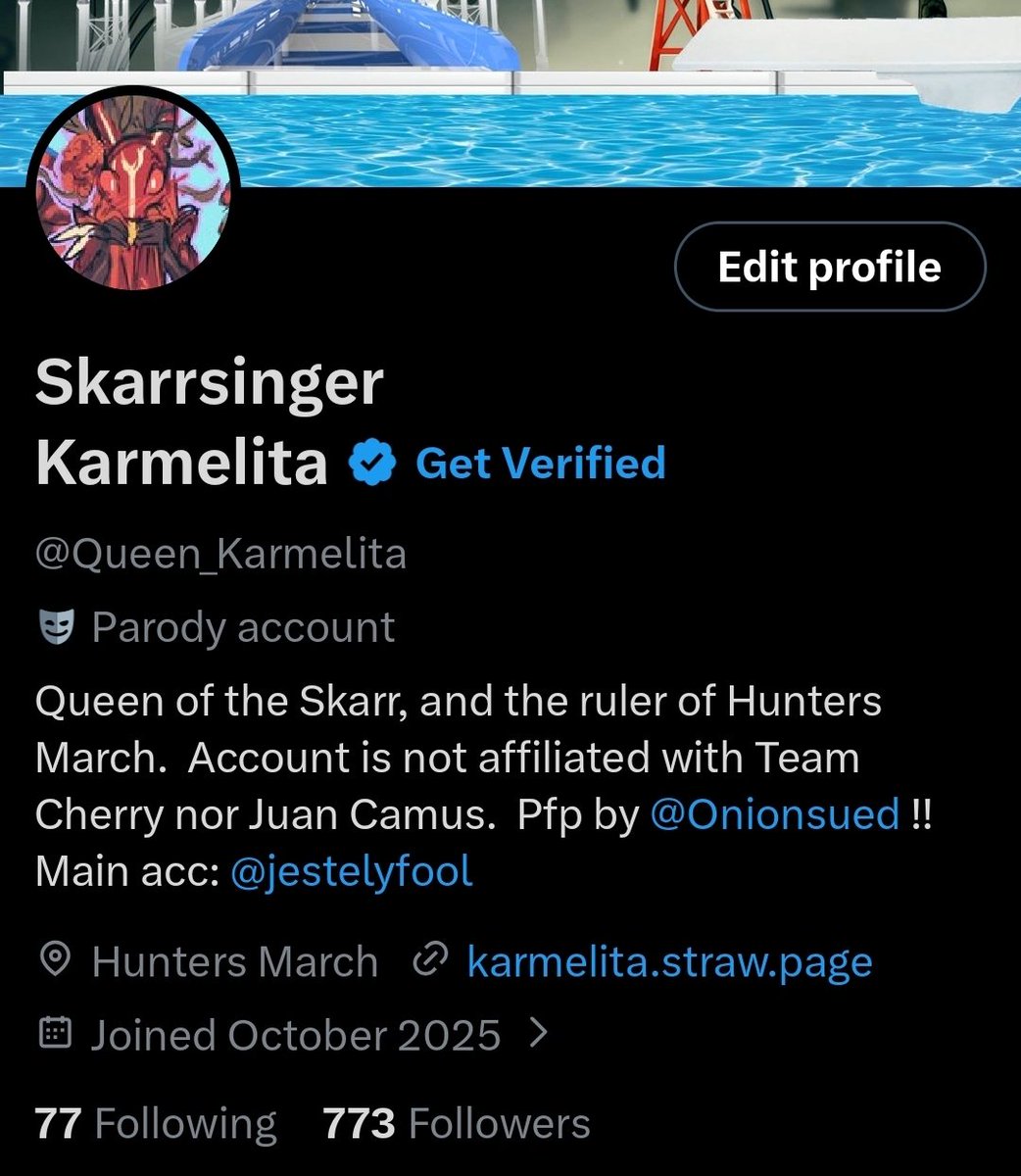 Skarrsinger Karmelita tweet media