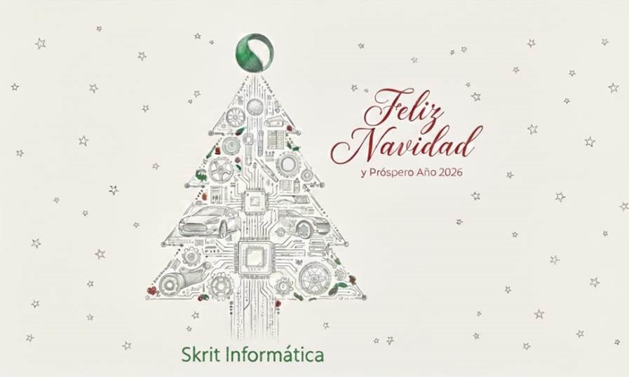 Skrit_SL's tweet photo. ¡Feliz Navidad y próspero Año Nuevo!

El equipo de Skrit Informática. Innovación para el sector de la automoción. https://t.co/rSWsMi737v