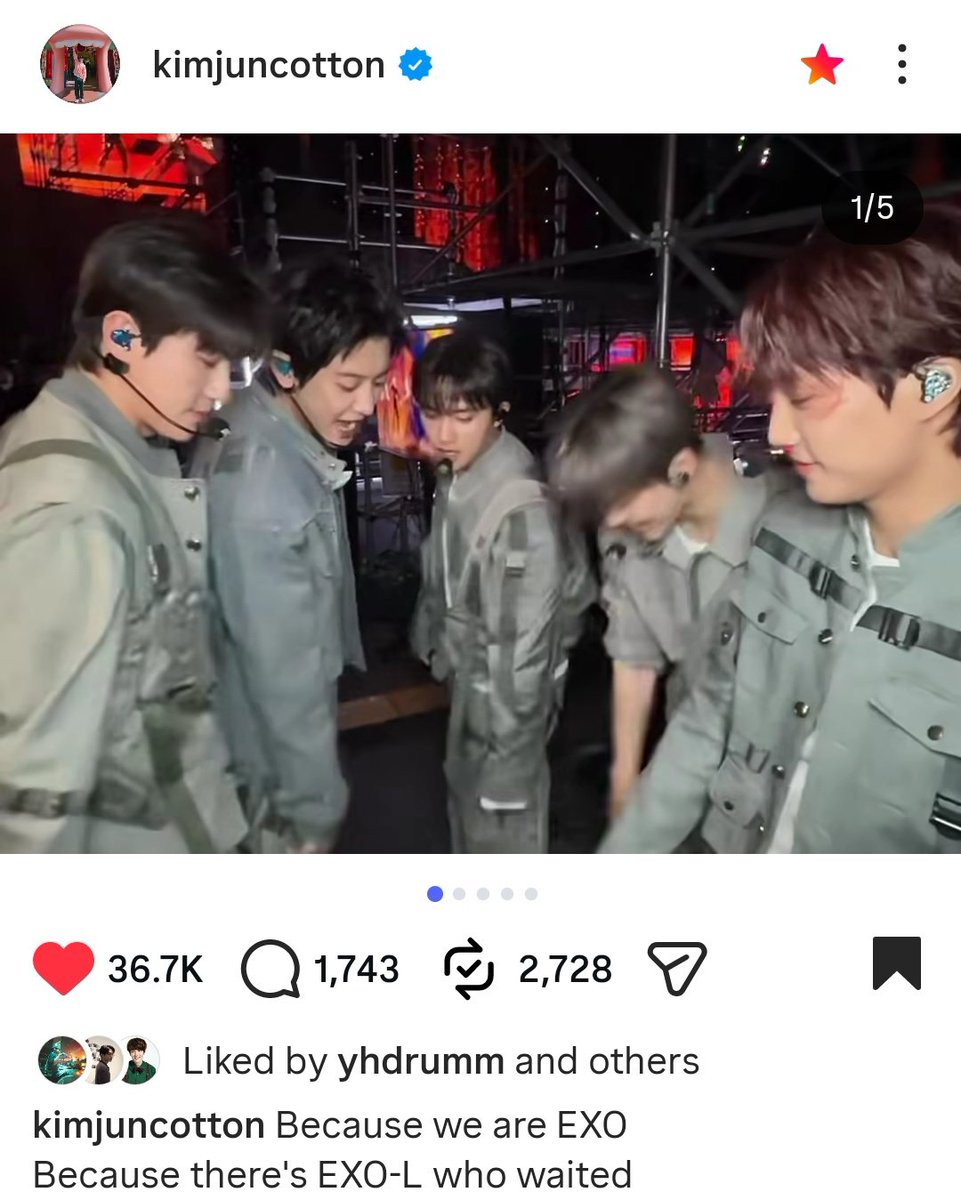 erinight1485's tweet photo. Don't let anyone tell you otherwise 

you are EXO https://t.co/qpdjyNio3j