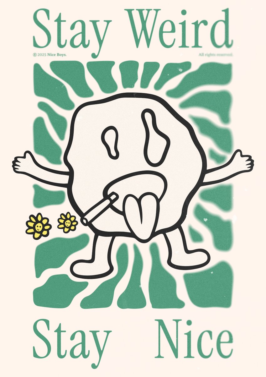 Poster design for Nice Boys.

Need a custom design?
alvarostudio.es/contact