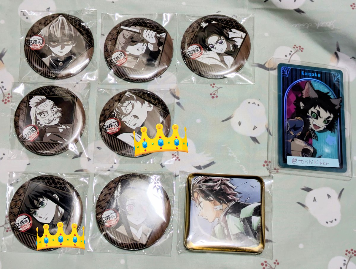 交換】鬼滅の刃 ダイニング DINING お楽しみくじ チェキ チェキ風