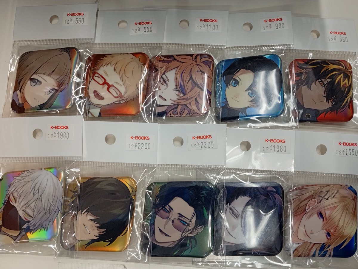 刀剣乱舞　大本丸博　スクエア缶バッジ 刀剣乱舞 大本丸博 2025 スクエア缶バッジvol.13 道誉一文字 - メルカリ