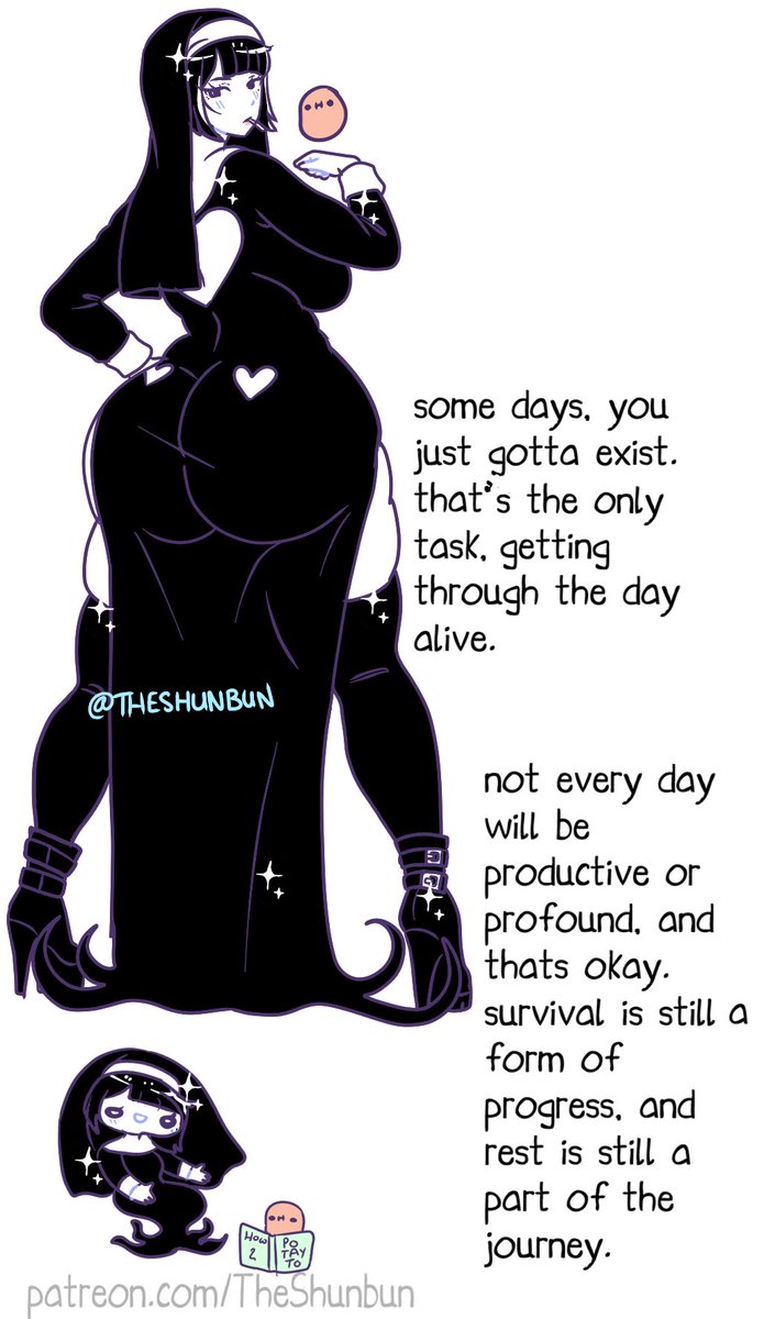 Thank you all for supporting me and keeping me afloat 🖤