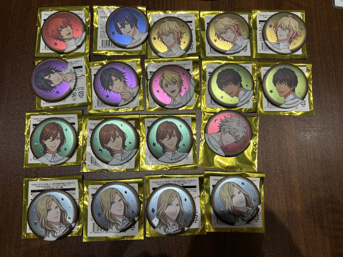 うたプリ　スイパラ　瑛一　缶バッジ　特典 瑛一：うたプリ 缶バッジ他（スイパラ キングダム 前売り特典） - メルカリ