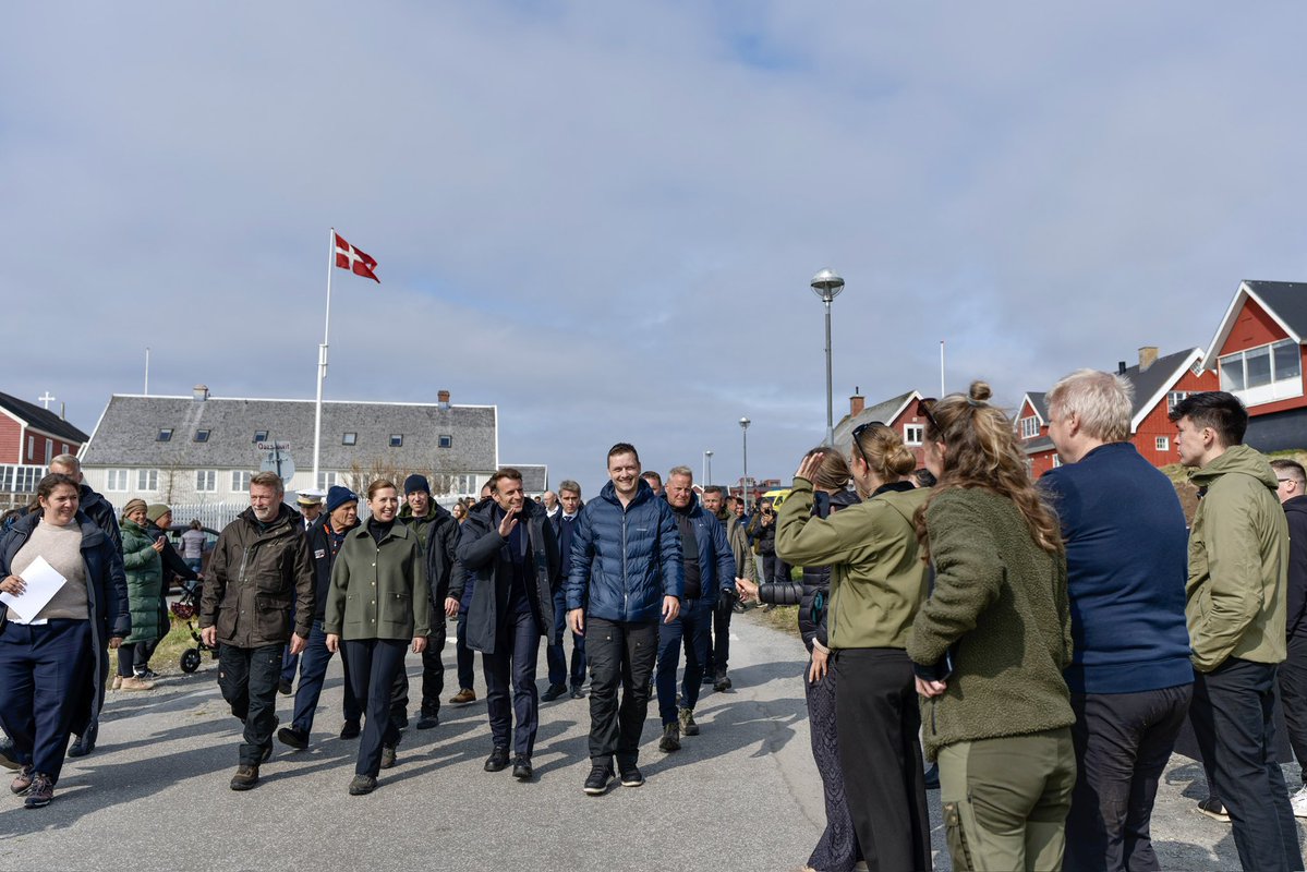 In Nuuk, I reaffirmed France’s unwavering support for the sovereignty and territorial integrity o...