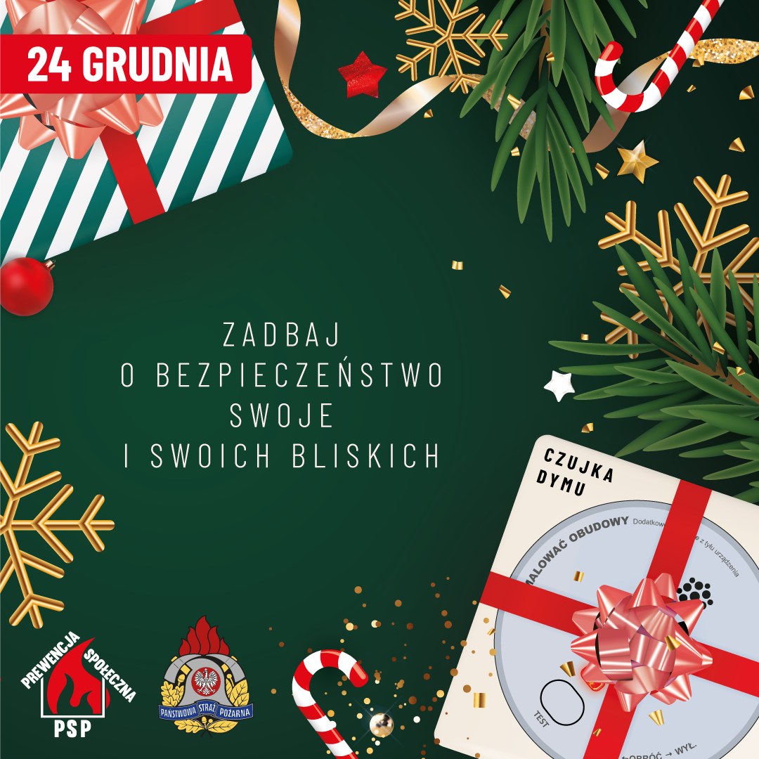 🎀Nie kupiłeś jeszcze świątecznego prezentu?
🌠Nie masz pomysłu czym obdarować najbliższych?
🎄Jeszcze nie jest za późno! Kup czuję dymu i czujkę tlenku węgla bo BEZPIECZEŃSTWO to najlepszy prezent! 
Czujka na straży Twojego 🫵 bezpieczeństwa❗