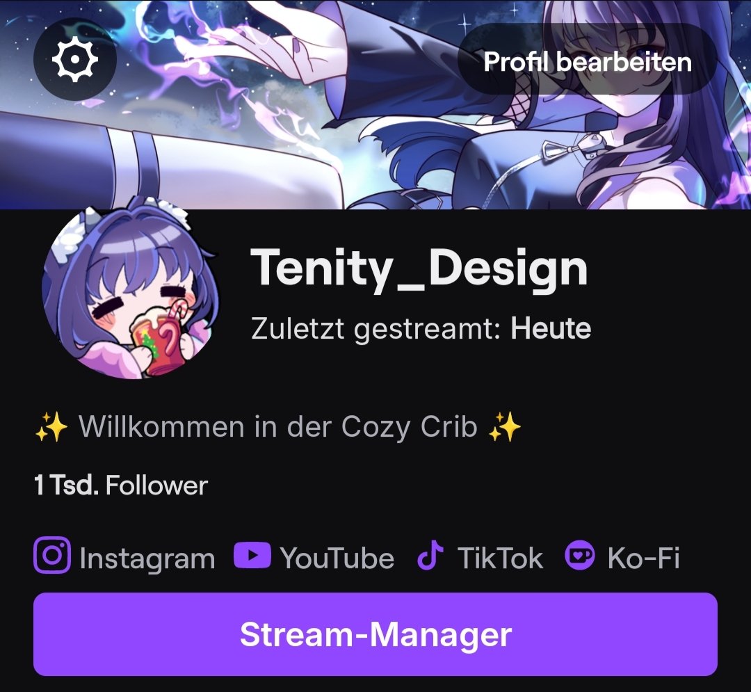 Tenity_Design's tweet image. Wir haben gestern einfach die 1000 Follower auf Twitch erreicht! 🥹 
Vielen lieben Dank für euren Support und das schöne vorzeitige Weihnachtsgeschenk 💕

#gervtuber