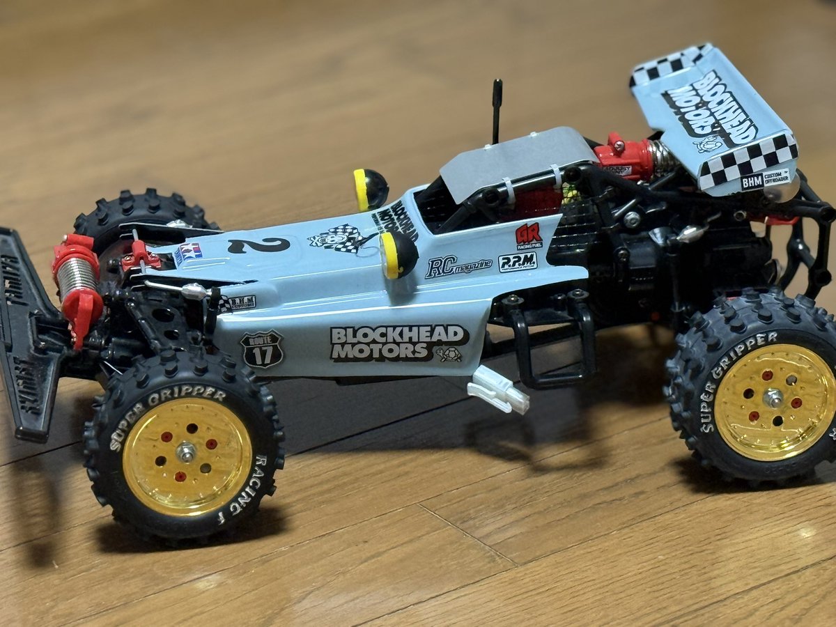 タミヤ 復刻版ホットショット 1987年に発売された復刻版 タミヤ ホットショットⅡ 2024 - YouTube