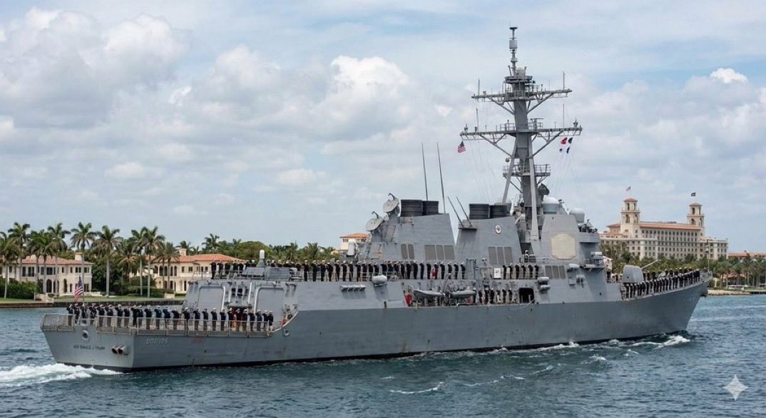 Microinteracti1's tweet image. 🇺🇸 🇺🇸 BREAKING NEWS: Donald Trump Announces Plan To Fight Future Wars Using Strategy From 1944

In a bold move described by experts as “aggressively nostalgic,” President Trump announced plans to build 20 to 25 brand-new “Trump Class” battleships for the U.S. Navy, creating…