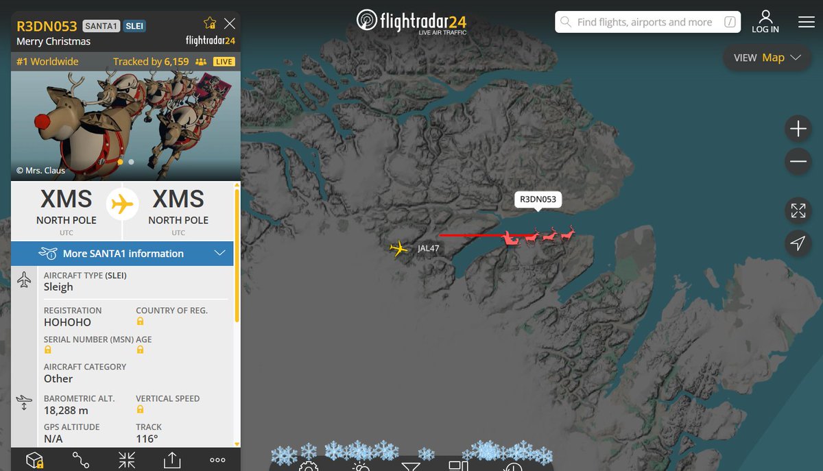 Lilithaen4's tweet image. And just like that, he took off! #Santa_on_duty :)