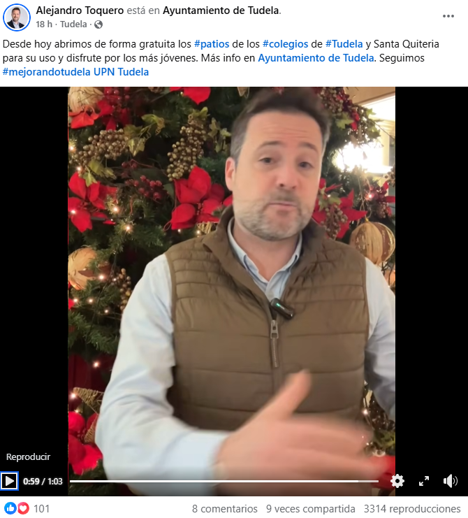 La apertura de patios escolares nació de una moción en octubre de 2023.

UPN la aplicó tarde y mal, en agosto de 2024, con 40ºC. 

Nos alegramos de que se vuelva a activar. En 2026 vigilaremos para que sea un servicio estable y de calidad, no una chapuza.