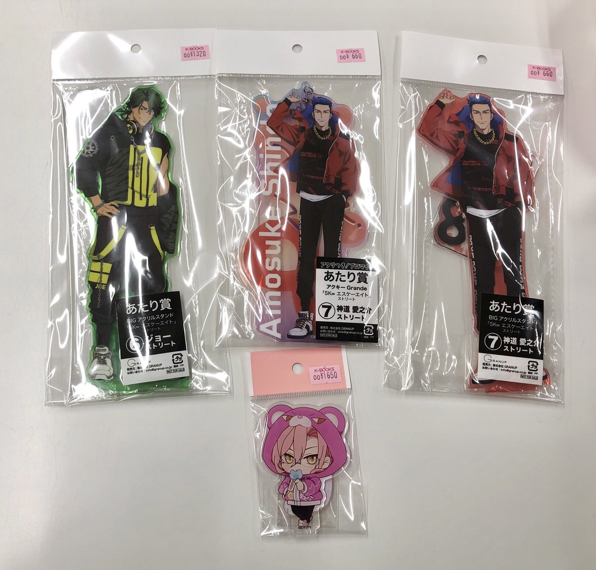 入荷情報】 『#エスケーエイト』 GRANUP ストリート アクリルスタンド