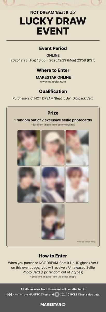 NCT DREAM 【Beat It Up】 💚 ラキドロ ￣￣￣￣ 追加されました