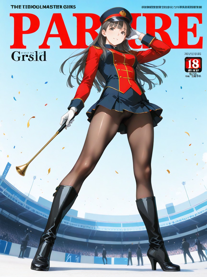 デレマス 今日の担当は小早川紗枝はん！ カラーガードどすえ SFW