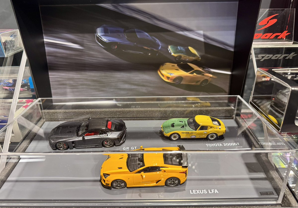 1/43スケール　モデルカー GR GT3 トヨタ　オートサロン　GR GT 1/43スケールモデルカー GR GT3 トヨタ オートサロン 東京オートサロン