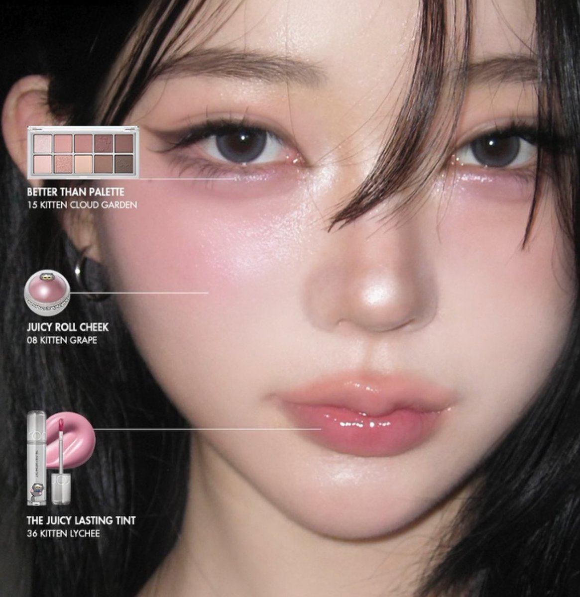 reviewchoey's tweet image. rom&amp;amp;nd zo&amp;amp;friends ไม่ได้มีดีแค่น่ารักจริงง โทนสีสวยมากกกกกกกกกกก✨