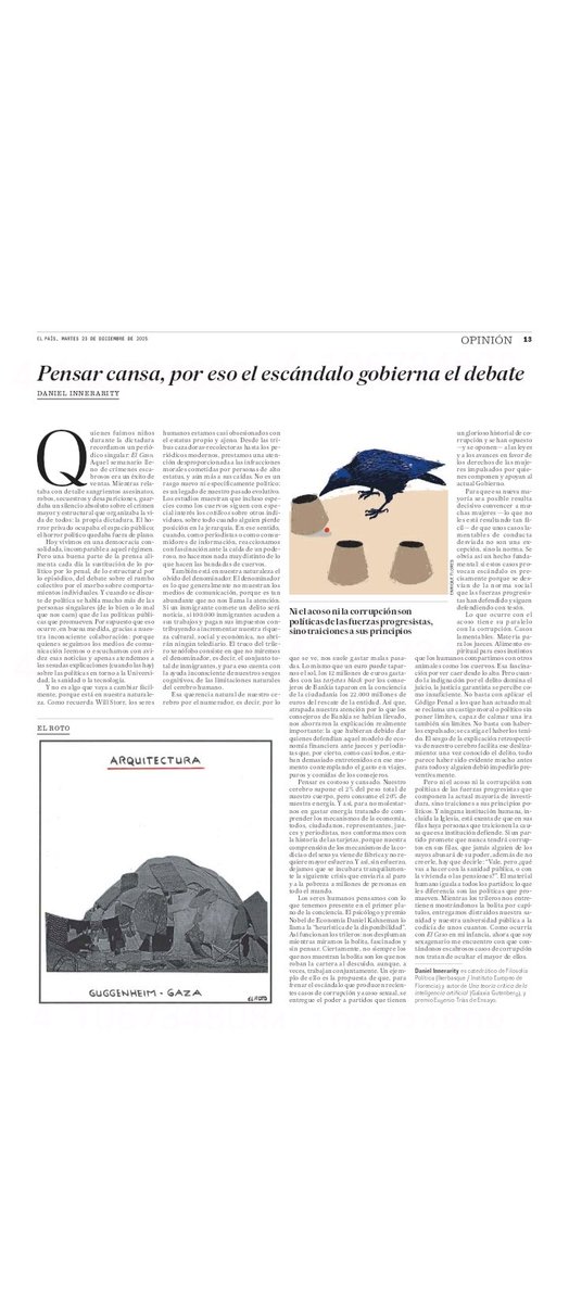 Para darle una pensada a fondo. Interrogantes que merecen la pena hacerse. La comparación del periódico El Caso es acertada. Hay muchos poderes a los que les gusta asimilarse al diario de sucesos del franquismo