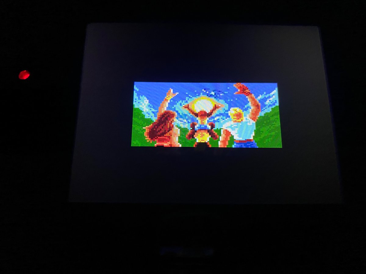 rezaAKAdaRef's tweet photo. #BeatIt2025: Streets of Rage II (Game Gear, 1993).  Only SoR game I had not beaten.  It’s unique in its own way.  First game played through with the new BennVenn GGHD mod.  Looks super crisp. https://t.co/TOSPHwIMri